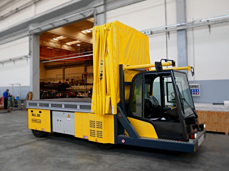 30 t - Transporteur électrique pour matrices de presse - CAMION ÉLECTRIQUE