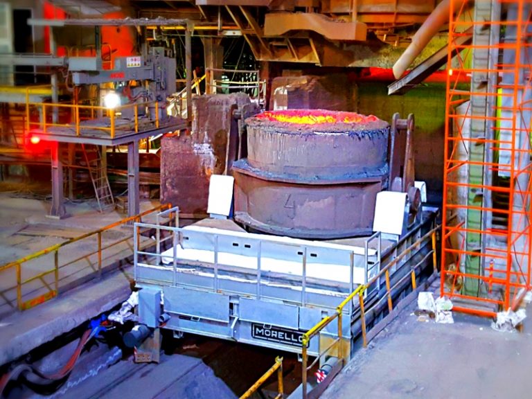 Ladle-transfer-cart_with_loading_cells_190t