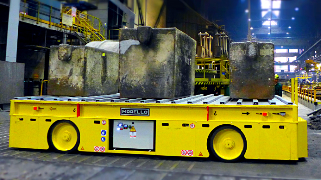 Foundry materials mover 80-tons