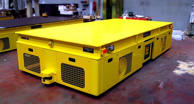 Heavy-duty-AGV-transfer-cart-40-t