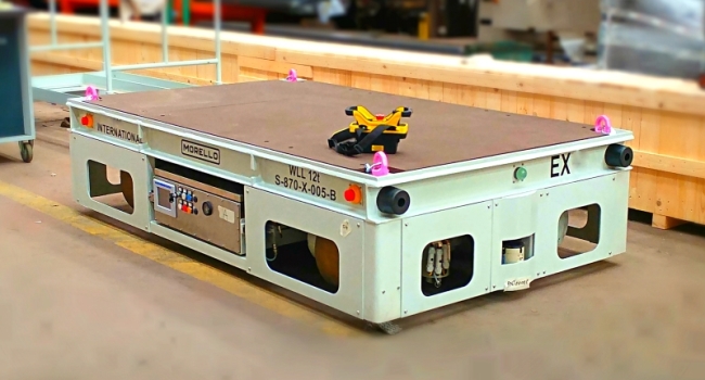 Piattaforma di trasferimento multidirezionale 12 t