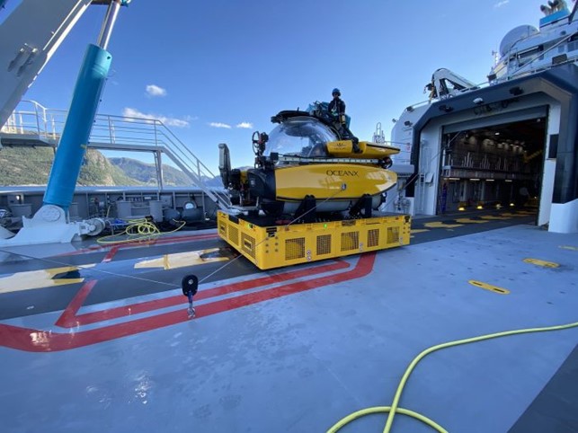 Transporteur de sous-marin de bord – 20 t