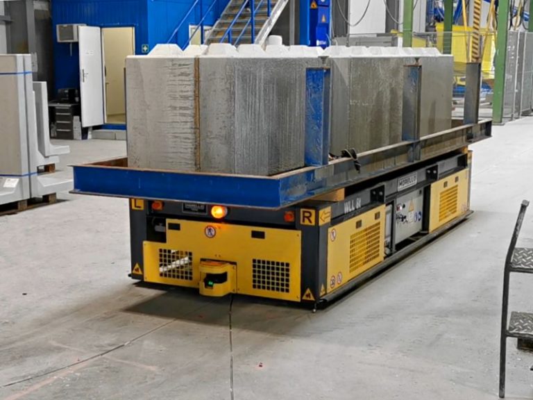 AGV de 8 t pour charges lourdes et préfabriqués en béton SGAE-VC