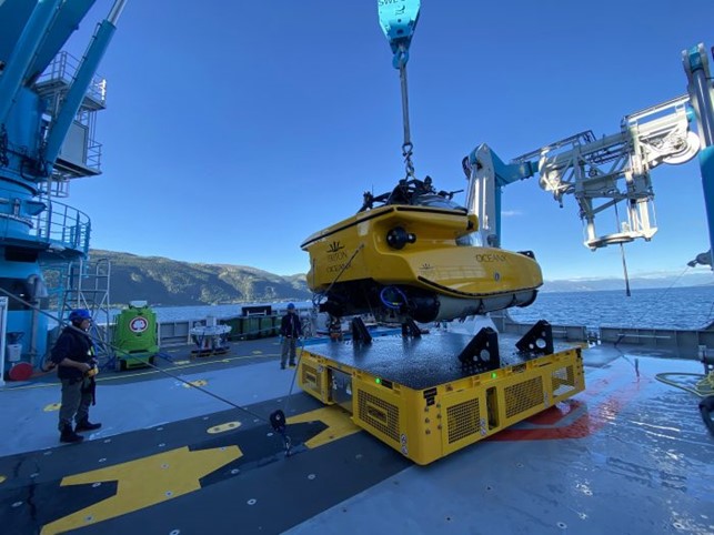 Transporteur de sous-marin de bord – 20 t