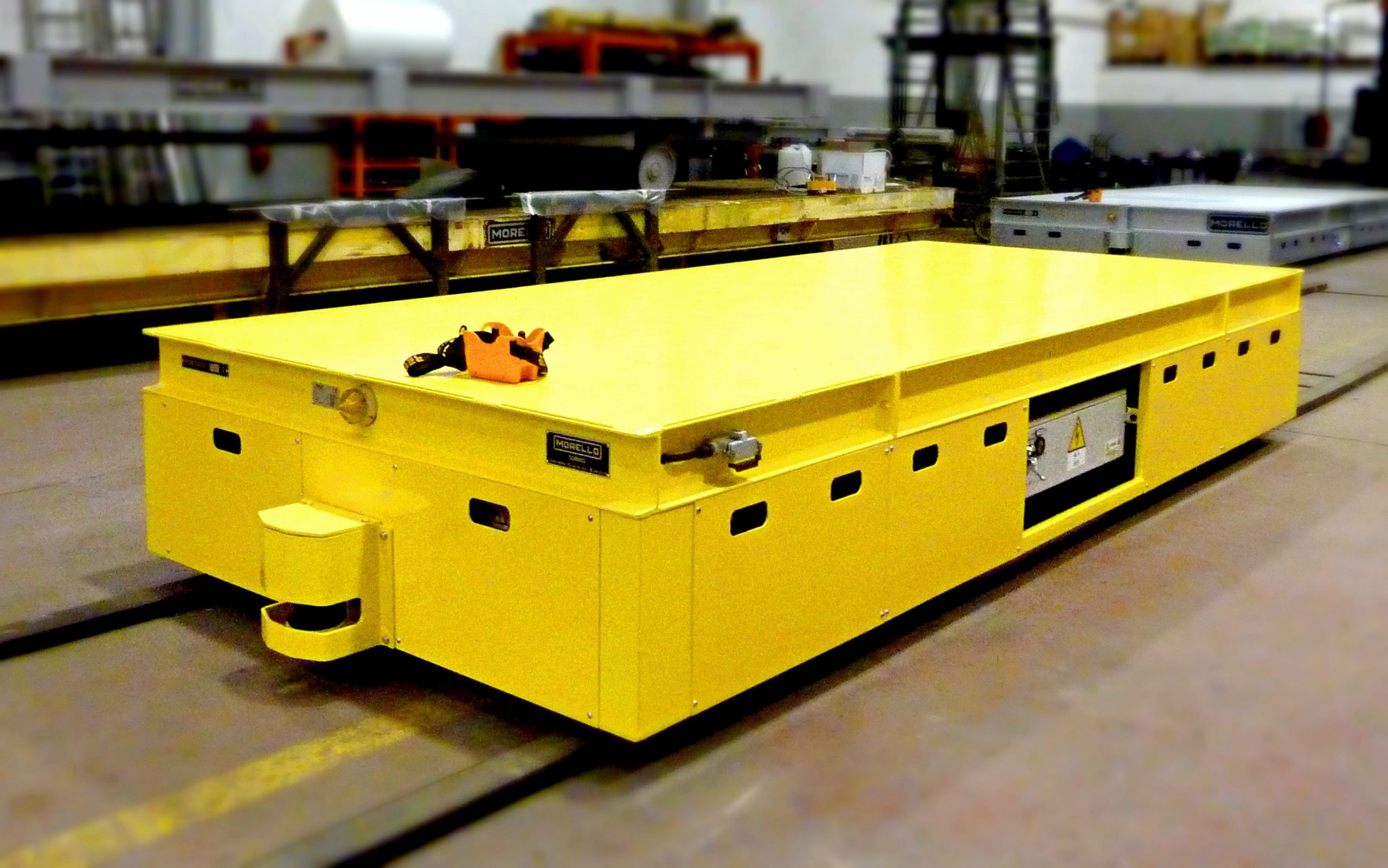 Rail guided trolleys – Operator controlled