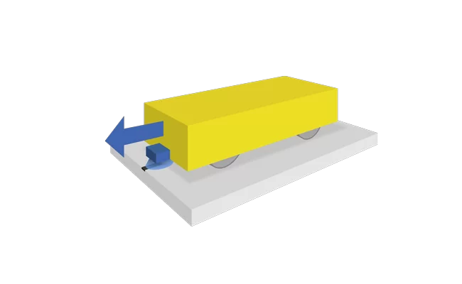 Illustration of optical guidance