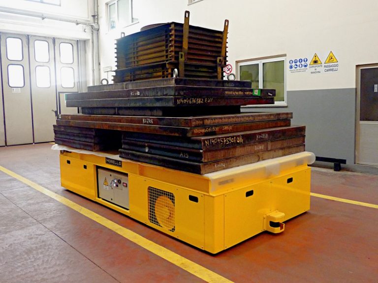 40 t - Vehículo autónomo para el transporte de matrices y moldes