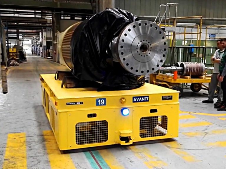 AGV con cable inductivo