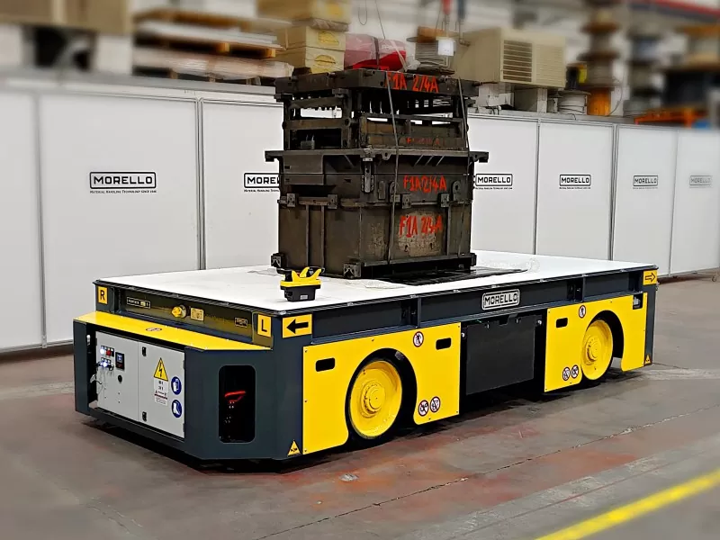 Wheels based battery/electric flatbed trolleys - Standard steering – SGAI