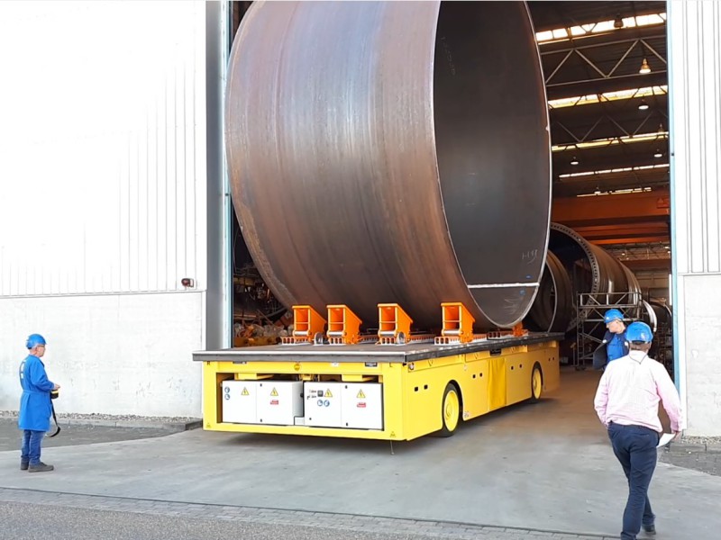 20 T - Chariot plat avec plateau de levage - SGAE-E VC