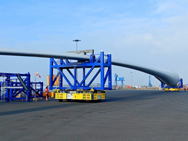 60 T + 60 T - Transporte de palas de aerogeneradores - OMNI-E