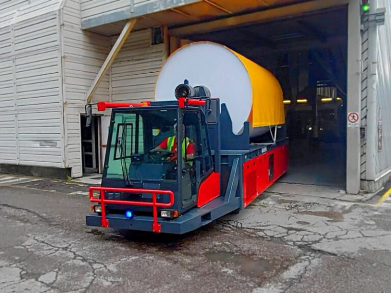 25 t - Chariot alimenté par batterie pour rouleaux de papier - SGAI VSF