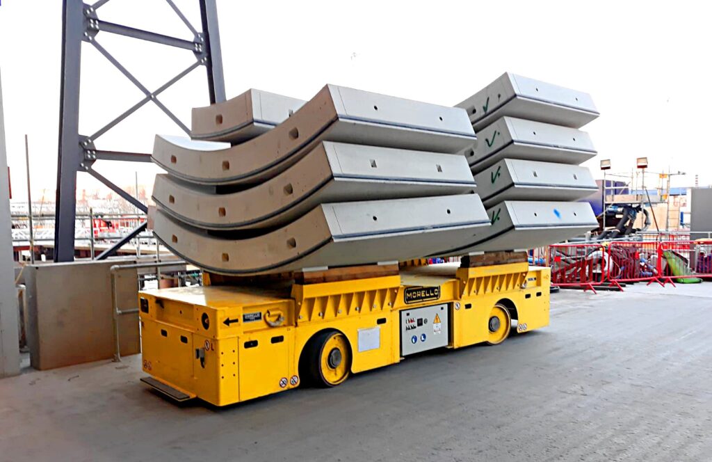 Precast tunnel lining transporter 60-t