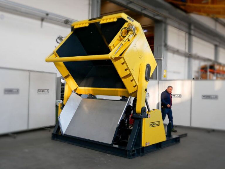 12 T - HEAVY DUTY STEEL BIN TILTER - 135°