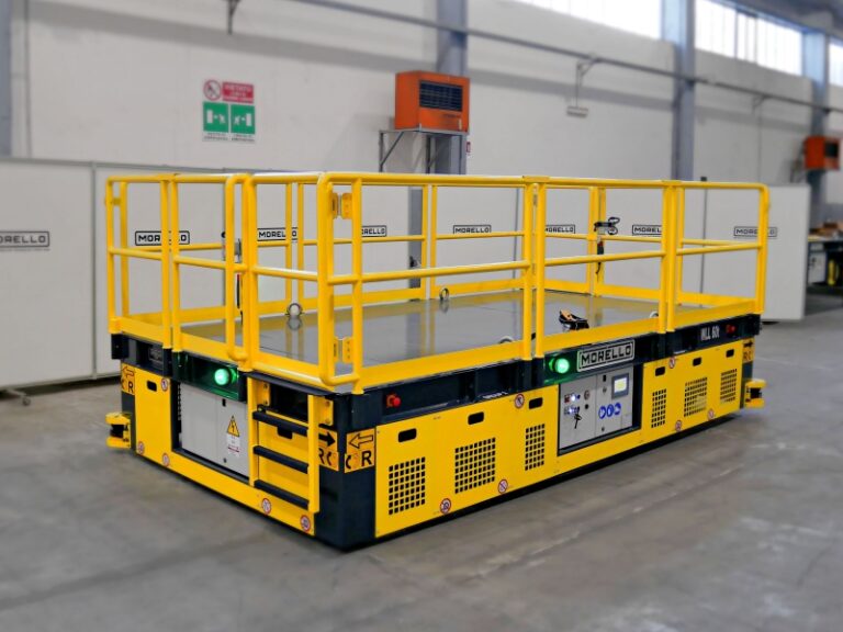 60 T - OMNIDIRECTIONAL DIE CART WITH SAFETY FENCES - OMNI